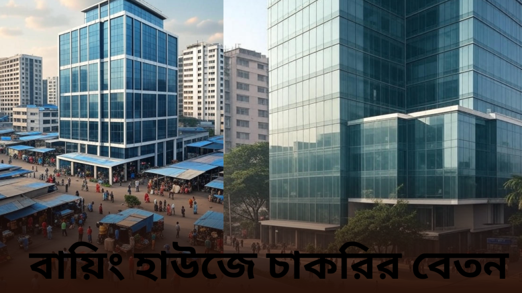 বায়িং হাউজে চাকরির বেতন